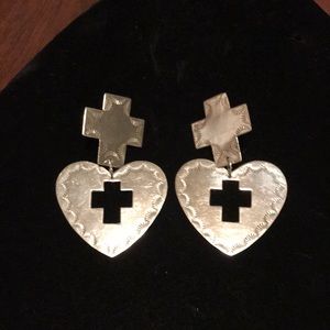 🟣 Vintage 925 Sterling Earrings